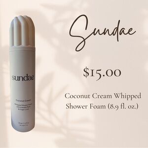 Coconut Cream Whipped Shower Foam - Cream